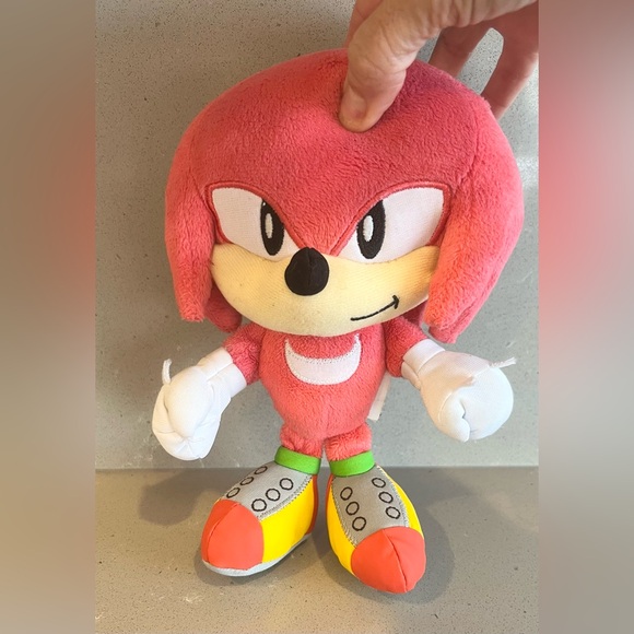 Jakks Other - Sonic The Hedgehog 9 Inch Plush Knuckles 30th Anniversary Jakks Stuffed Toy